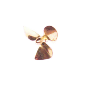 Brass propellers - three blade propelling
