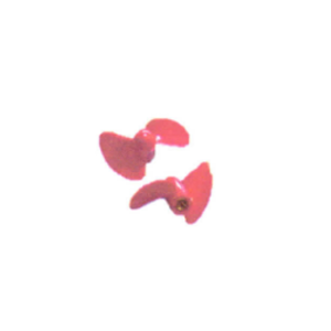 Marine Propellers Brass Insert Threaded M5 - RED